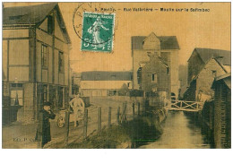 76.PAVILLY.n°19108.RUE VALBRIERE.MOULIN SUR LE SAFIMBEC.CP TOILEE - Pavilly