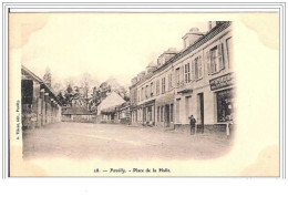 76.PAVILLY.PLACE DE LA HALLE. - Pavilly