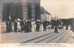 75007 - PARIS - SAN24728 - Réception Du Roi De Norwège à Paris (28 Mai 1907) - Arrondissement: 07