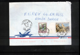 Ivory Coast / Cote D'Ivoire 1995 Interesting Airmail Letter - Costa D'Avorio (1960-...)