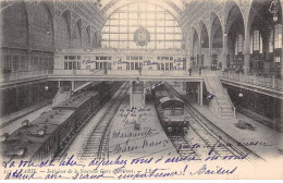 75007 - N°77480 - PARIS - Intérieur De La Nouvelle Gare D'Orléans - Train - Carte Pliée Vendue En L'état - Arrondissement: 07