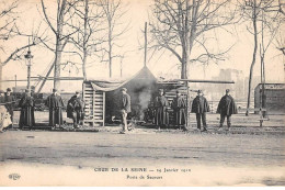 75 - PARIS - SAN51935 - Poste De Secours - 29 Janvier 1910 - Le Anse Della Senna