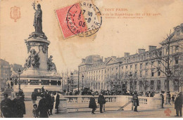 75003 - PARIS - SAN51943 - Tout Paris - Place De La République - Station Du Métropolitain - En L'état - Arrondissement: 03