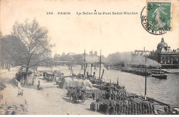 75 - PARIS - SAN49304 - La Seine Et Le Port Saint Nicolas - Le Anse Della Senna