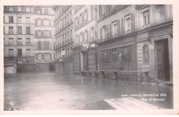 75006 - PARIS - SAN49316 - Inondation 1910 - Rue St Benoit - District 06