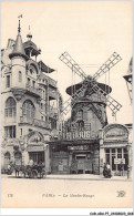 CAR-ABAP7-75-0633 - PARIS - Le Moulin-rouge - Paris By Night