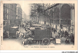 CAR-AATP9-75-0780 - PARIS - Les Halles Centrales Le Matin - Arrondissement: 05