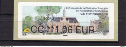 94e Congrès Fédération Française Des Associations Philatéliques Valenciennes 2021 Faciale 1.06 € - 2010-... Geïllustreerde Frankeervignetten