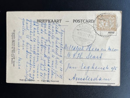 DUTCH EAST INDIES 1927 POSTCARD GAROUT GARUT TO AMSTERDAM 04-10-1927 NEDERLANDS INDIE - Indes Néerlandaises