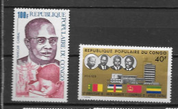 1974 - N°345 + 356**MNH - Amilcar Cabral - 10 Ans Union Douanière - Neufs