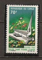 1966 - N°188**MNH - Inauguration De L'église St Pierre Claver - Neufs