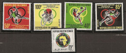 1965 - N°175 à 179**MNH - Jeux Africains De Brazzaville - Ongebruikt