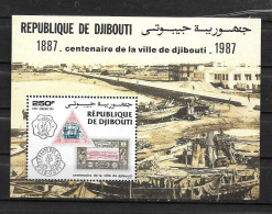 BF - 1987 - 7 **MNH - 100 Ans De Djibouti - Djibouti (1977-...)