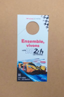 Carte Programme 2024 - Ensemble Vivons Les 24h Le Mans 2024 - Trading Cards