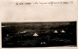 Carte Photo Vers 1910 Izra , Izraa : Le Camp , Notre Logement D'officiers - Syrien