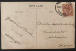 Great Britain Col. - Union Of South Africa 1923 PC From Durban To Antwerpen (B) - (1010) - Zuidwest-Afrika (1923-1990)