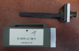 MILITARIA BOITE CHARGEUR MUNITION  4.7 Mm X 33 POUR FUSIL G11 EXPERIMENTAL ALLEMAND - Autres & Non Classés