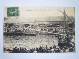 TI - 518  MARSEILLAN  (Hérault)  :  Course à La Bigue " Le Capelet "  1912 - Marseillan