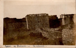 Carte Photo Vers 1910 Bosra Eski Cham :  La Citadelle - Syrien