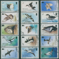 South Georgia 1987 SG161-175 1987 Birds Set FU - Falkland Islands