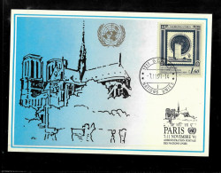 Nations Unies - 40e Anniversaire De L'administration Postale Des Nations Unies - 07 11 1970 - Franco 001-27 - Covers & Documents