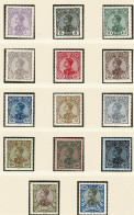 Portugal, 1910, # 156/69, MH And MNG - Unused Stamps