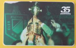 Lote TTR4, Colombia, Club Atletico Nacional, Medellin, Metro Commemorative Card, Limited Edition, Futbol, Football - Mundo