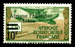 N°20a, 10f Sur 2f50 Vert Et Brun: Sans Cédille Au 'C'. TB  Qualité: *  Cote: 300 Euros - Unused Stamps