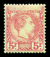 N°10, Charles III, 5F Carmin Sur Vert, Très Bon Centrage Et Grande Fraîcheur. SUP. R.R. (signé Brun/ - Nuovi