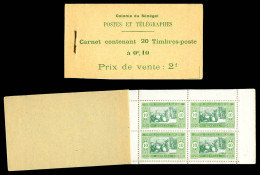 Carnets N°73-C1, Carnet De 20 Timbres (N°73) à 2f. TB  Qualité: **  Cote: 200 Euros - Unused Stamps