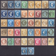 France 1849/1875 Superbe Collection Timbres Napoléon Cérès 1er Choix COTE 1170€ - Collections