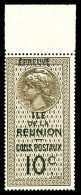 Colis-Postaux N°9c, 10c Brun Et Brun-noir Surchargé 'EPREUVE', Bdf. SUP (certificat)  Qualité: **  C - Unused Stamps