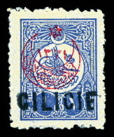 N°7a, 1 Pi Outremer Sans Les Signes, 10 Pièces Connues, Très Bon Centrage, R.R.R. SUPERBE (signé Cal - Unused Stamps