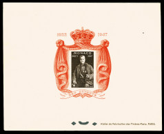 N°2, Prince Louis: épreuve Grand Format, RARE ET SUPERBE (certificat)  Qualité: (*)   - Blocks & Sheetlets