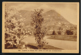 LUGANO ET MONTRE  BRE     HOLD TO THE LIGHT, CARTE LUMINEUSE  ,     LOOK SCANS - Halt Gegen Das Licht/Durchscheink.