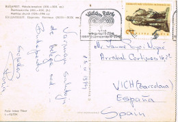 55611. Postal BUDAPEST (Hungria) 1974. Slogan VIDAM PARK, Vista Templo De San MaThias - Storia Postale