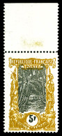 N°41a, 5f Moutarde Et Noir, Haut De Feuille, Fraîcheur Postale. SUP. R. (signé Calves/certificat)  Q - Nuovi