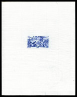 N°43/49, Série Tchad Au Rhin En 7 épreuves D'Artiste En Bleu Outremer Sur Papier Filigrané (17x 21,5 - Ongebruikt