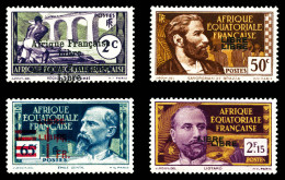 N°107a, 121a, 140a, 157a, Les 4 Variétés TB  Qualité: *  Cote: 305 Euros - Unused Stamps