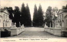 EDEGEM / INGANG KASTEEL TER LINDEN - Edegem