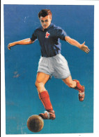 GF2180 - CARTON SOUPLE 13.5 X 19.5 CM - EQUIPE DE FRANCE DE FOOTBALL - MAILLOT VINTAGE - Andere & Zonder Classificatie