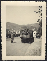 Luxembourg - Luxemburg - Occupation 2ième Guerre Mondiale 10.05.1940  Vianden-Gare  Photo Originale  6x4cm - Vianden