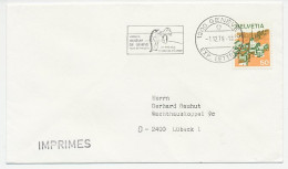 Cover / Postmark Switzerland 1979 Penguin - Museum - Arctic Expeditions