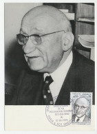 Maximum Card France 1975 Robert Schuman - Declaration - France - Germany - Europese Instellingen