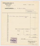 Beursbelasting 1.50 GLD. De 19.. - Rijswijk 1955 - Revenue Stamps