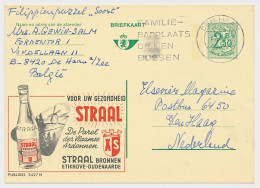 Publibel - Postal Stationery Belgium 1972 Windmill - Mineral Water - Mulini