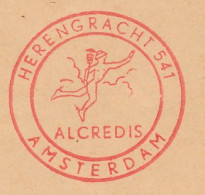 Meter Cover Netherlands 1961 Hermes - Mercury - Caduceus - Staff  - Mitologia