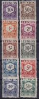 Réunion                Taxes   26/35 * - Timbres-taxe