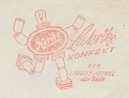 Meter Cover Germany 1962 Haribo - Liquorice Confectionery - Alimentazione