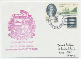 Cover / Postmark USA 1979 Antarctic Expedition - Operation Deep Freeze - Spedizioni Artiche